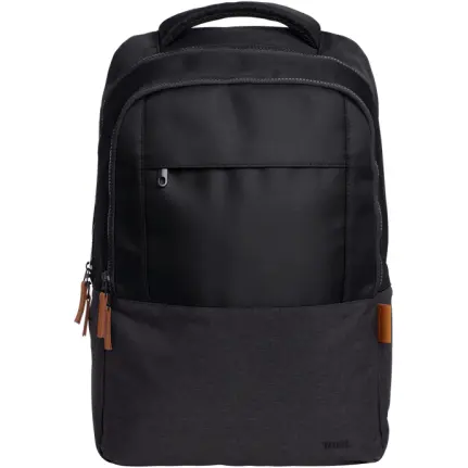 Trust Rucsac laptop Trust Lisboa 16, material POM, RPET Polyester, RPET twill polyester, volum 23 L, Negru