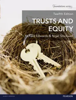 Trusts and Equity, Paperback/Richard Edwards