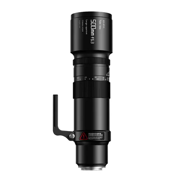 TTArtisan 500mm F6.3 Obiectiv Telefoto, Montura L, Full Frame, 8 Elemente in 5 Grupuri, Distanta Focala Minima 3.3m