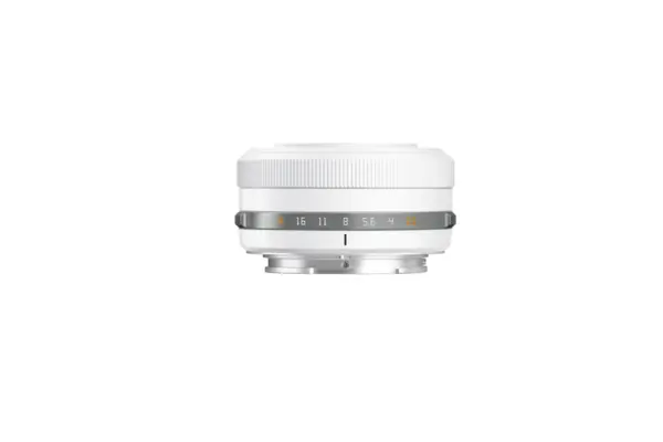 TTArtisan AF 27mm F2.8 Obiectiv APS-C, Montura Fuji X, Autofocus, Distanta Minima Focalizare 0.35m, Filtru 39mm, Alb