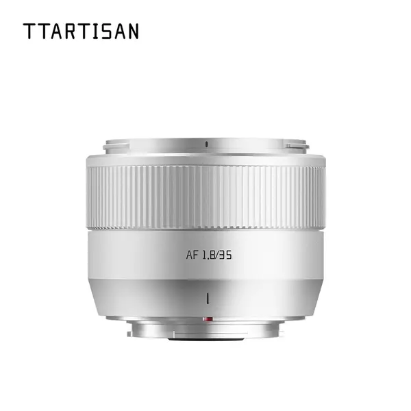 TTArtisan AF 35mm F1.8 II Obiectiv Foto Montura Fuji X, Argintiu, Autofocus, Diafragma F1.8-F16, Filtru 52mm