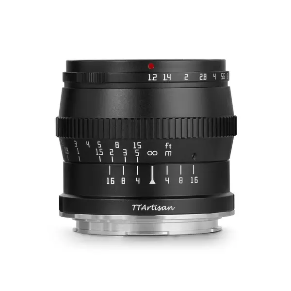 TTArtisan APS-C 50mm F1.2 Obiectiv Montura L, Focalizare Manuala, Diafragma F1.2-F16, 7 Elemente in 5 Grupuri, Filtru 52mm