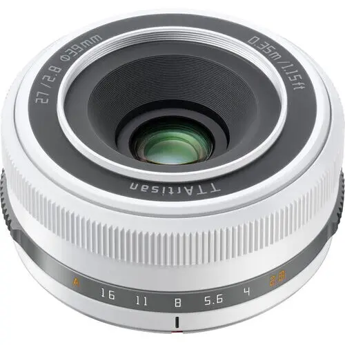 TTArtisan Obiectiv AF TTArtisan 27mm F2.8 AF APS-C STM, FujiFilm X, FX, Alb