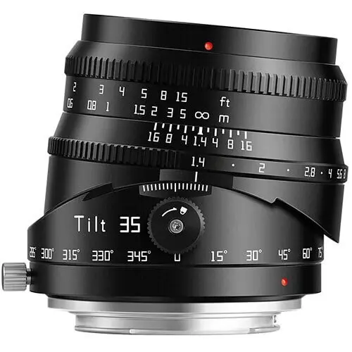 TTArtisan Obiectiv Manual TTArtisan, 35mm, F1.4, APS-C, Tilt Lens, Sony E, Negru