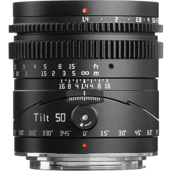 TTArtisan Obiectiv Manual TTArtisan Tilt, 50mm, F1.4, Full Frame, pentru Nikon Z