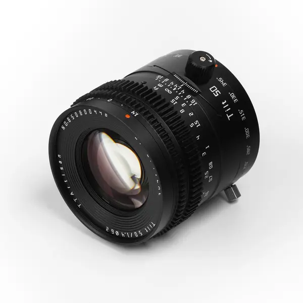 TTArtisan Tilt 50mm F1.4 Obiectiv Foto, Montura Fuji X, Full Frame, Focalizare Manuala, Filtru 62mm, Unghi Tilt 8°