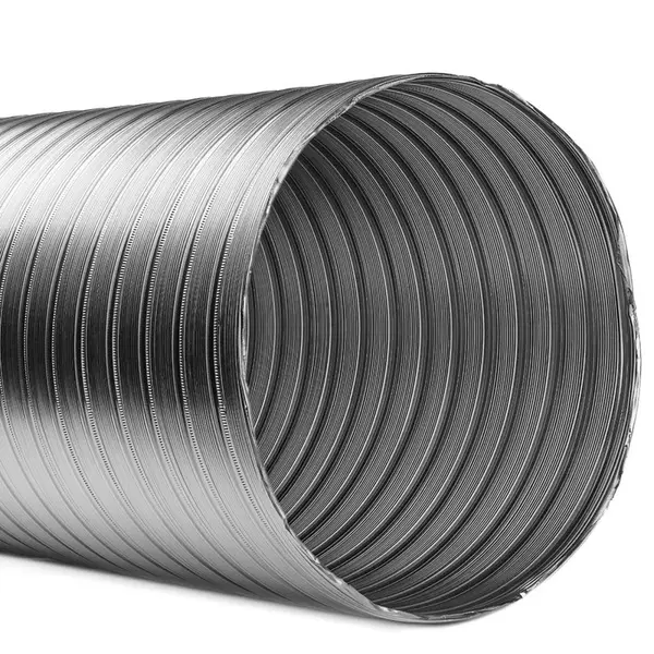 Tub evacuare hota Vision Touch, 1.5 m, Aluminiu comprimat