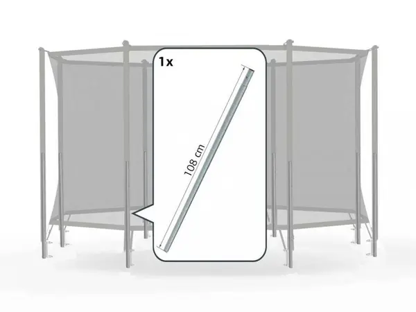 Tub inferior plasa protectie trambulina 108 cm