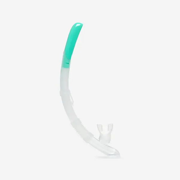 Tub snorkeling cu supapă 100 Verde
