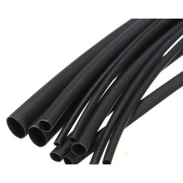 Tub termocontractabil negru ACV 34125-127, 12,7-6,4mm, 8MRola