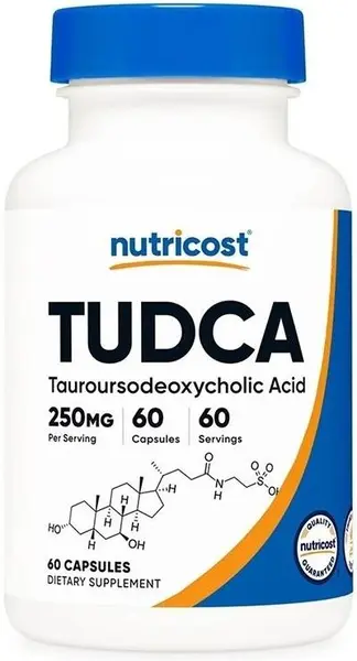 Tudca, 250 mg, 60 capsule, Nutricost