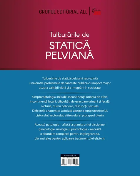 Tulburarile de statica pelviana | Traian Enache, Ion Andrei Mueller-Funogea, Peter Petros, Marcel Moisa