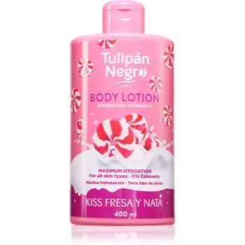 Tulipán Negro Kiss Fresa Y Nata lapte de corp