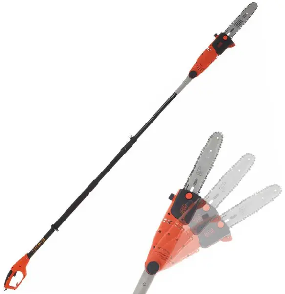 Tună electrică telescopică Black & Decker - PS7525-QS, 800W, 200-270 cm