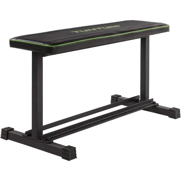 TUNTURI Banca de antrenament fixa Tunturi FB20 Flat Bench, 98x47x50 cm, sarcina maxima 120 kg, Negru