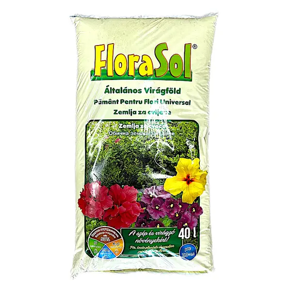 Turba Florasol 40 L, substrat flori/universal - Default Title