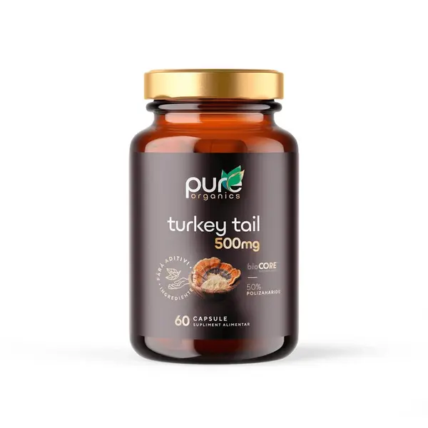 Turkey Tail – Imunitate profunda - 60cps PureOrganics