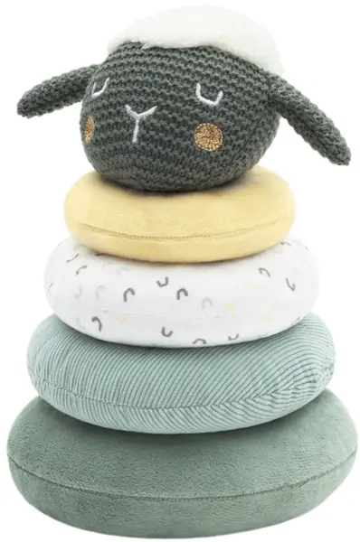 Turn de pluș pentru stivuire KikkaBoo Sleepy Sheep