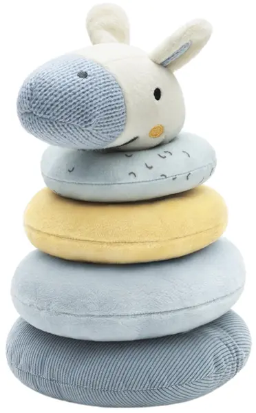 Turn de pluș pentru stivuire KikkaBoo Stripy Friends