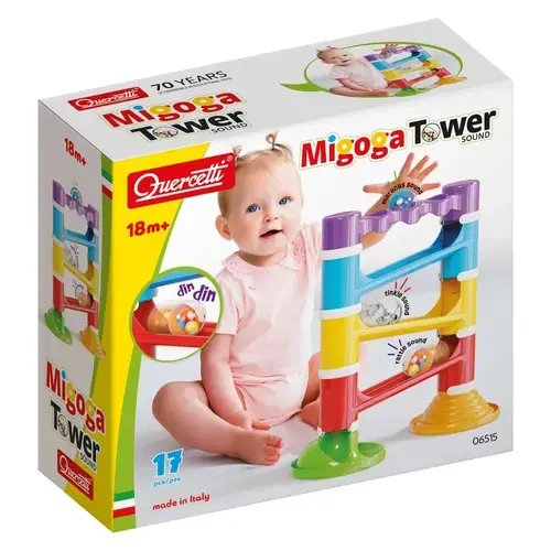 Turn Migoga cu sunete Quercetti Q06515, 18 luni +
