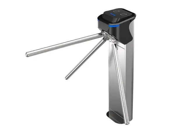 Turnichet tripod semiautomat bi-directional, distanta trecere 550mm, LED-uri indicatoare, otel inoxidabil si plastic, IP4X, BMTT-1219