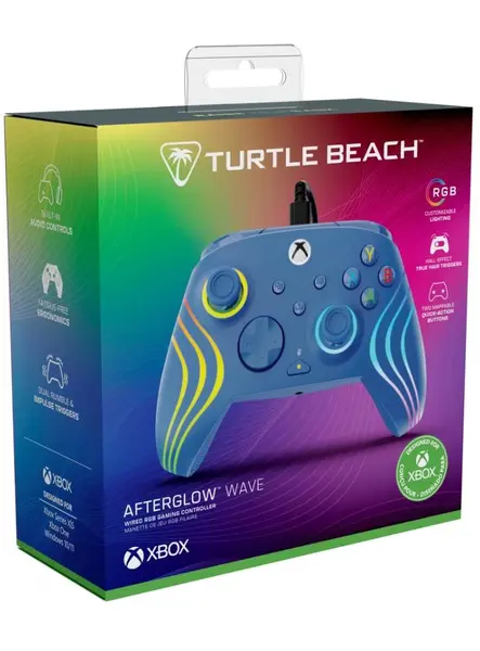 Turtle Beach Afterglow Wave Wired Controller Blue