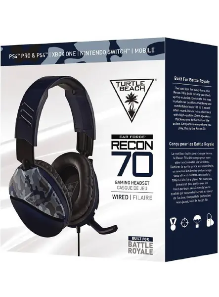 Turtle Beach Recon 70 Blue Camouflage