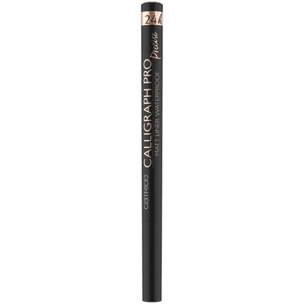 Tus pentru ochi rezistent la apa Calligraph Pro Precise 24h Matt Liner Waterproof 010 - Intense Black, 1.2ml, Catrice