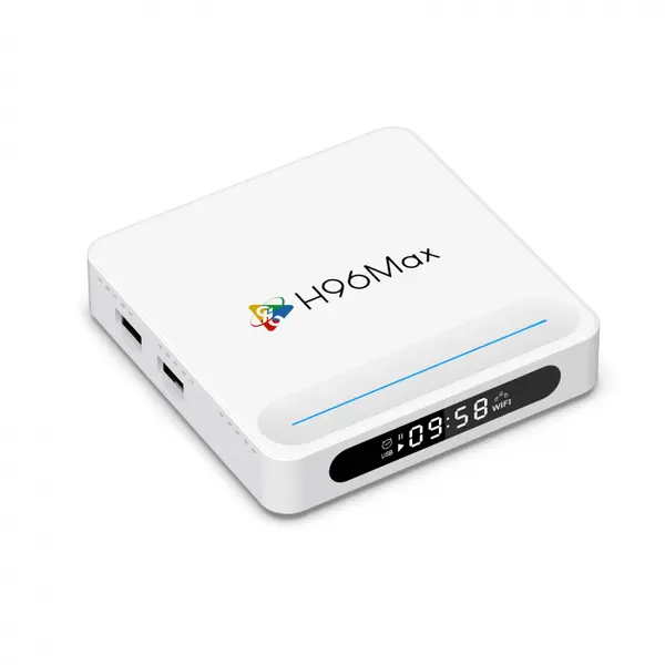 TV Box iSEN H96MAX H618 Plus, 4K, Android 14, HDR10, 2GB RAM, 16GB ROM, Allwinner H618, WiFi6, BT 5.4, Ok Google, HDMI 2.0a, AUDIO OUT, Ethernet, Micro SD, USB 2.0