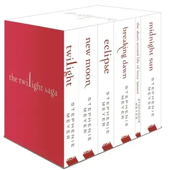 Twilight Saga 6 Book Set (White Cover)/Stephenie Meyer