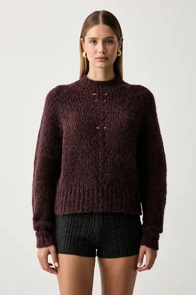 Twinset pulover pentru femei cu lână