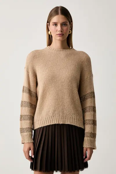 Twinset pulover pentru femei cu lână