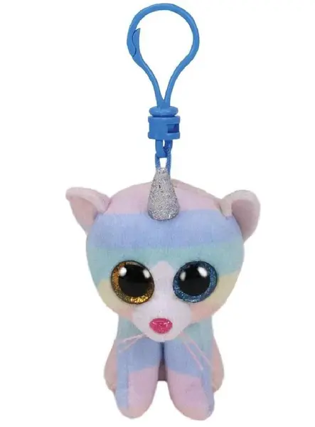 Ty Beanie Boo's Clip Heather Cat 8.5cm