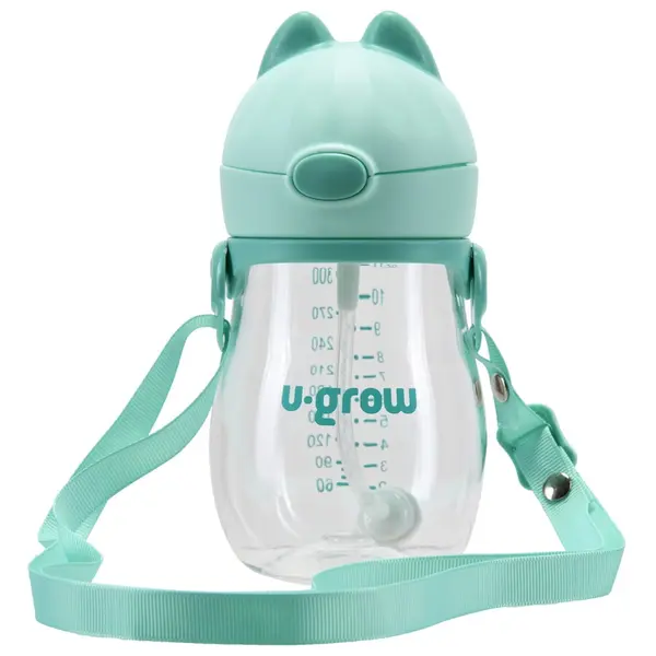 U-GROW Cana cu pai si curea U-Grow Tritan, 330 ml