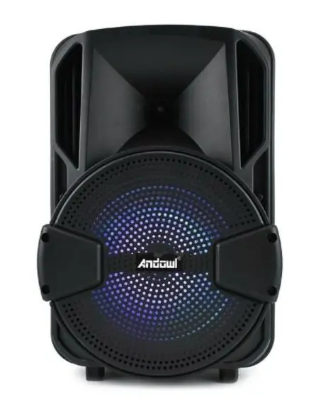 UB Boxa portabila Bluetooth fara fir 2000w Iluminare Led Q T38