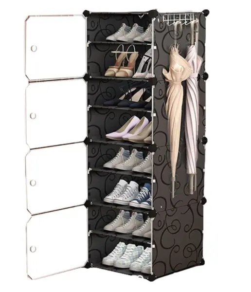 UB Dulap modular pentru pantofi 5 module cu usi transparente