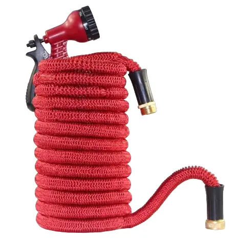 UB Furtun extensibil pentru gradina SUPER HOSE 25 FT = 7.5m Rosu