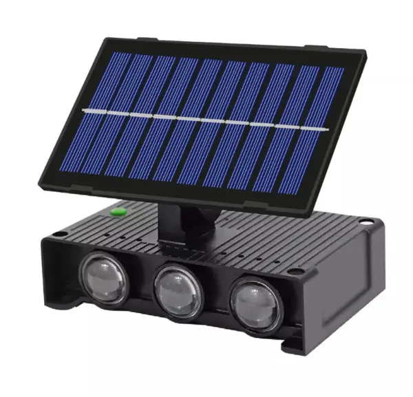 UB Lampa Solara de Perete Dubla cu Panou Solar 6 LED