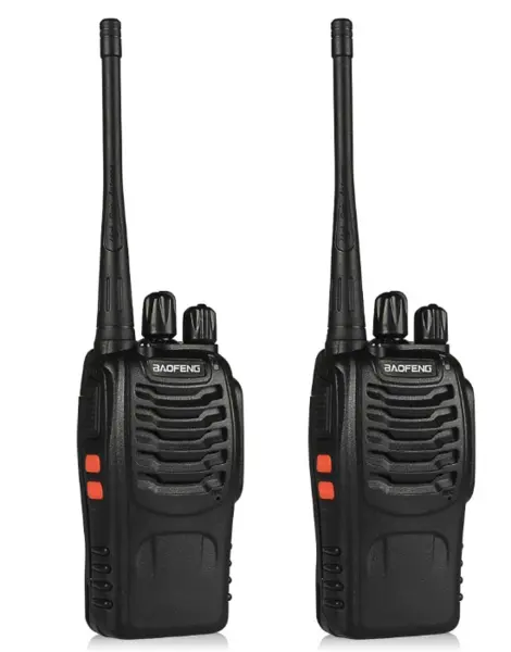 UB Set doua statii radio emisie receptie portabile Baofeng BF 888S