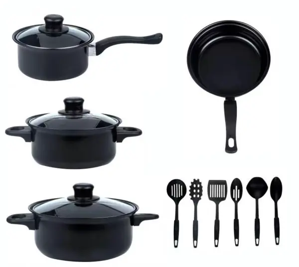 UB Set oale si ustensile 13 piese editie black