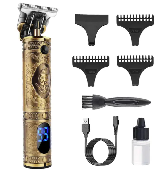 UB Trimmer AURIU de ras sau contur profesional LED Display AMI