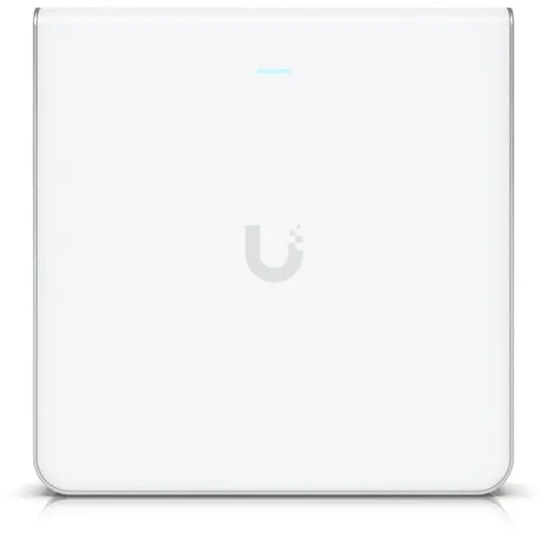UBIQUITI Access Point Ubiquiti UniFi U6 Enterprise In-Wall U6-ENTERPRISE-IW, WiFi 6E, Tri-band, Gigabit, PoE, MIMO, viteza pana 2.5 Gbps