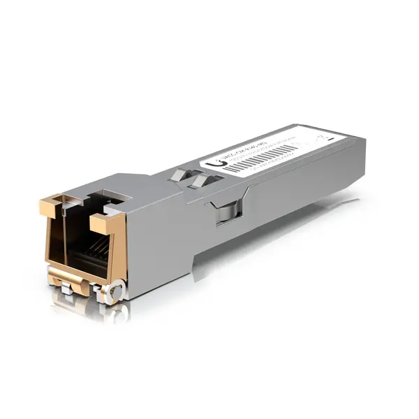 Ubiquiti Adaptor - UACC-CM-RJ45-MG, SFP+/RJ45, până la 10 Gbps, gri