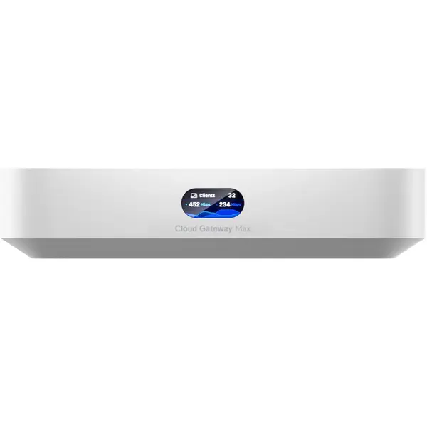 UBIQUITI Router Ubiquiti Cloud Gateway Max, 5x 2.5 GbE, 3 GB RAM, Quad-core 1.5 GHz