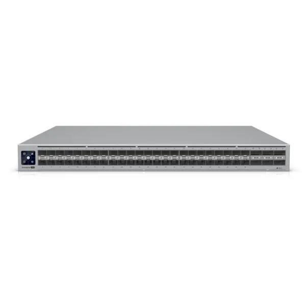 UBIQUITI Switch de agregare Ubiquiti ECS-Aggregation pentru campus enterprise,(48) porturi 25G SFP28 si (6) porturi 100G QSFP28, managed de tip Layer 3