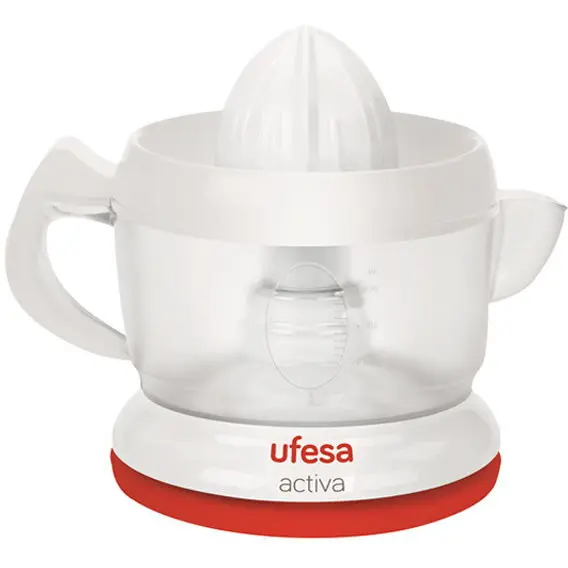 Ufesa Storcator de citrice Ufesa EX4935, 40W, 0.6L, alb-rosu