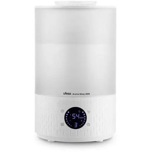 Ufesa Umidificator cu ultrasunete Ufesa Aroma Misty 2800, rezervor 2.8 l, 25 W, Alb