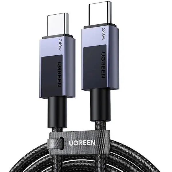 Ugreen CABLU alimentare si date Ugreen, L513, Fast Charging pt. smartphone, USB Type-C la USB Type-C, 240W, 2m
