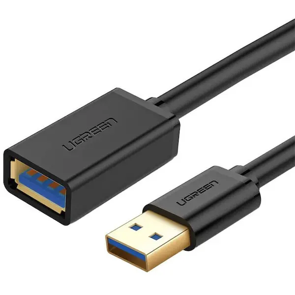 Ugreen Cablu prelungitor UGREEN USB 3.0, 1,5 m, negru