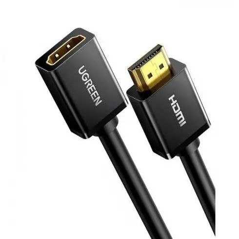 Ugreen Cablu Ugreen HD107, HDMI male - HDMI female, 5m, NEGRU